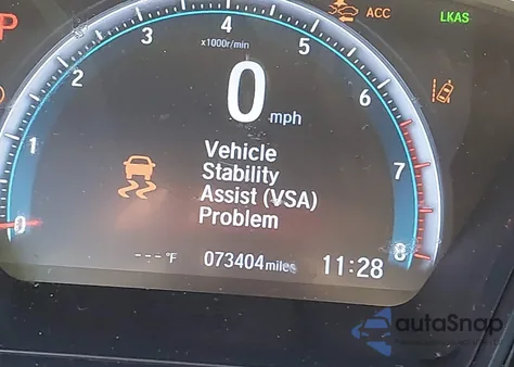 2019 Honda Civic Lx z USA, uszkodzony, nr VIN SHHFK7H33KU424853